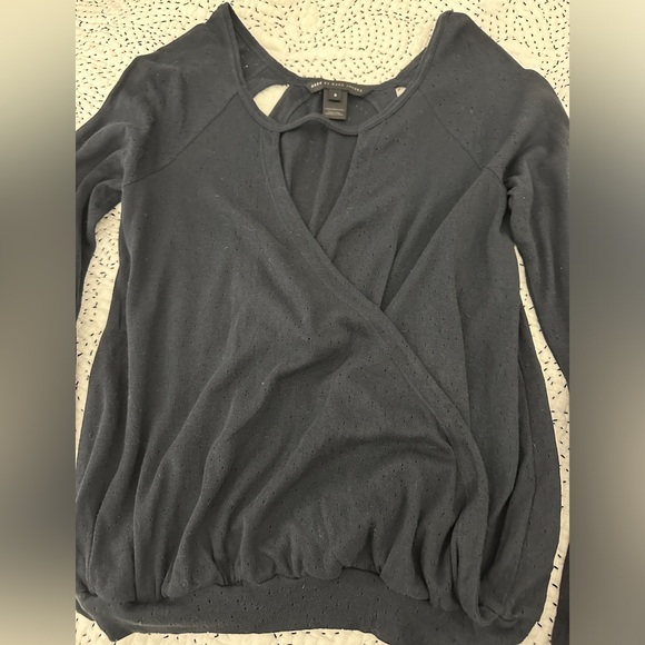 Marc By Marc Jacobs Navy Cutout Sweater-Size S - Picture 5 of 6